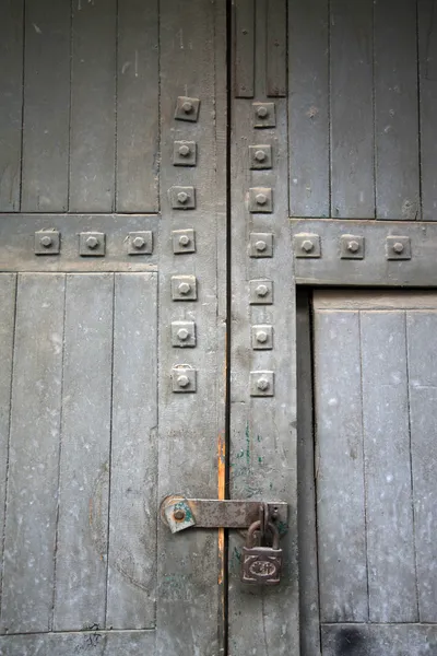 Oxidation rust knocker metal — Stock Photo, Image