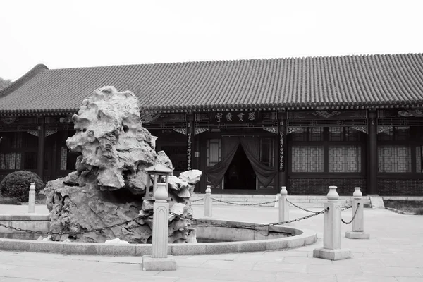 Ancien style architectural traditionnel chinois — Photo