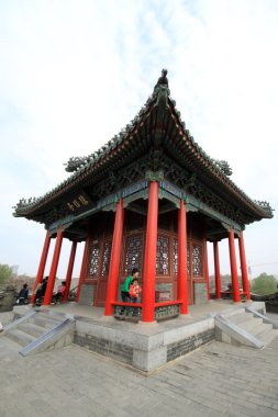 bir park, Kuzey Çin köşk 