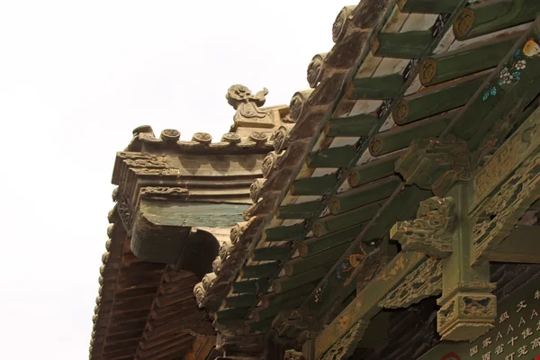 Telhado do edifício tradicional chinês — Fotografia de Stock