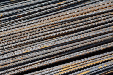 metal çelik barlar arka plan