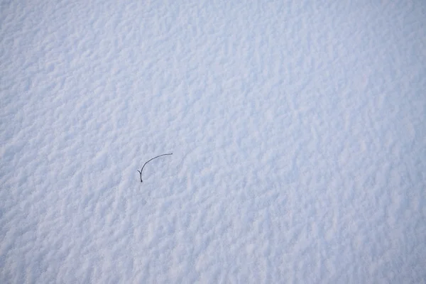 在中国北部雪的荒原 — 图库照片