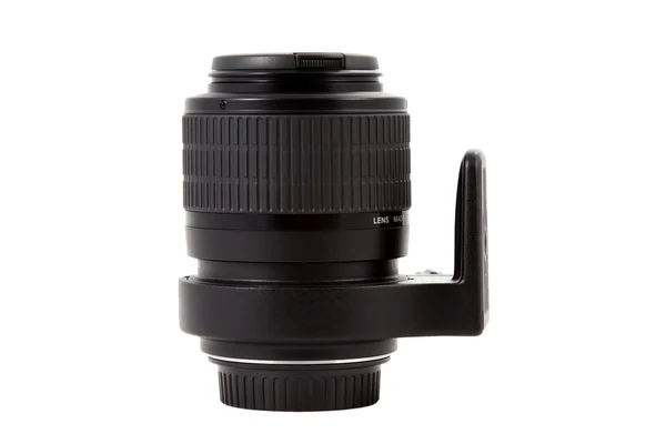 Closeup of camera lens, advanced photo equipment — Stock Photo, Image