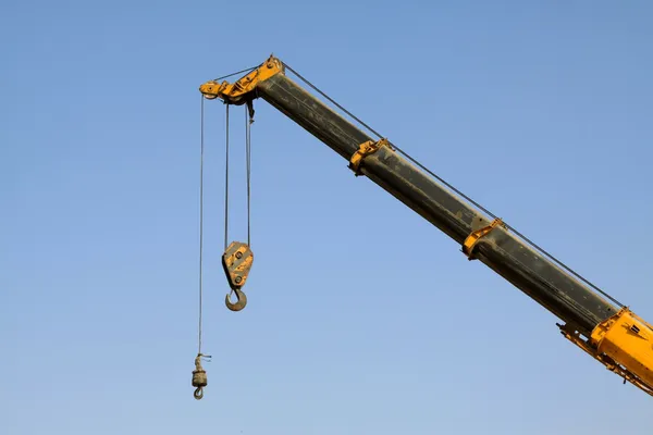 Haken von Kranteilen — Stockfoto