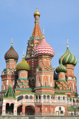 Moskova. Aziz basil Katedrali.