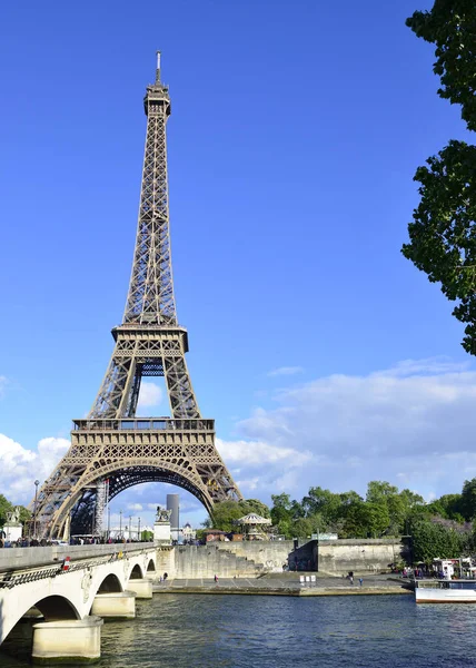 Torre Eiffel Alma Paris — Fotografia de Stock