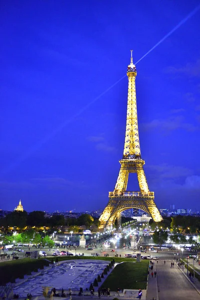Torre Eiffel Alma París —  Fotos de Stock