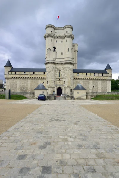 Zamek Vincennes Przedmieściach Paryża — Zdjęcie stockowe