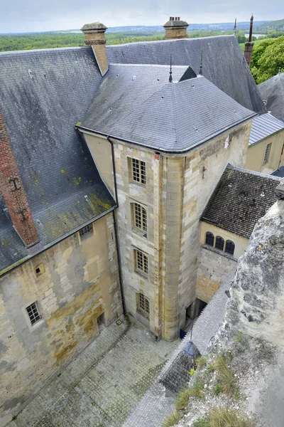 Château Roche Guyon Dans Vallée Seine — Photo