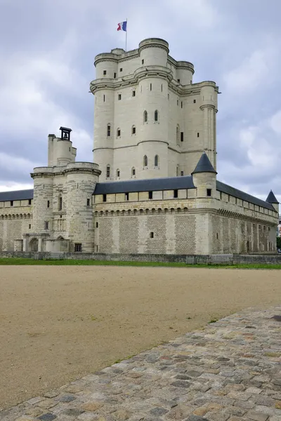 Zamek Vincennes Przedmieściach Paryża — Zdjęcie stockowe