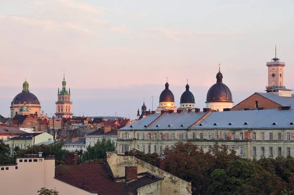 Historical Center City Lviv — Stock Photo, Image