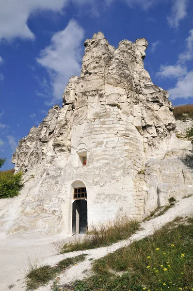 Divnogorye Chalk Divas Christian Cave Monastery — Stock Photo, Image