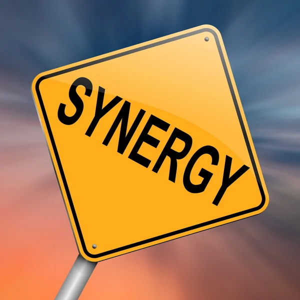 Synergie concept. — Stockfoto