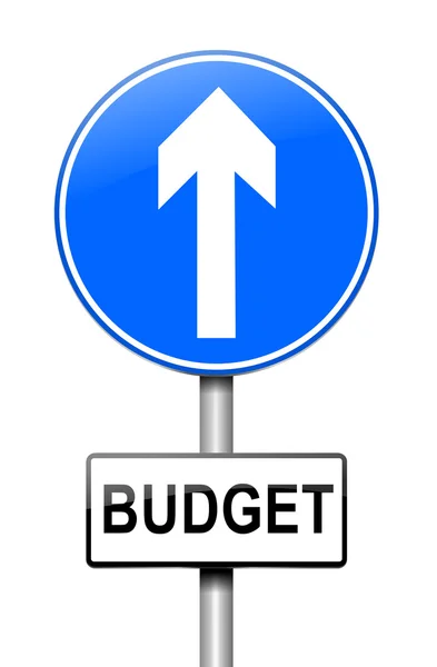 Aumento do orçamento . — Fotografia de Stock
