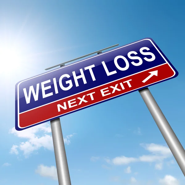 Weight loss concept. — Stock Photo, Image