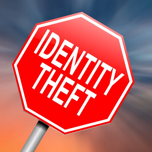 Identity theft concept. — Stock Photo, Image