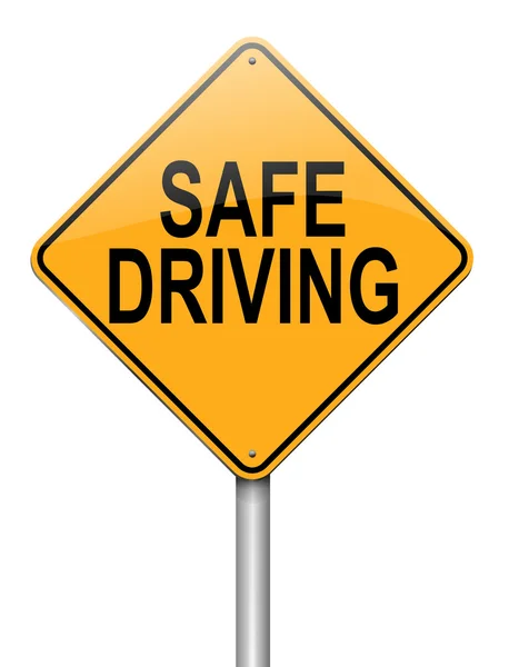 Safe driving concept. — Stock Photo, Image