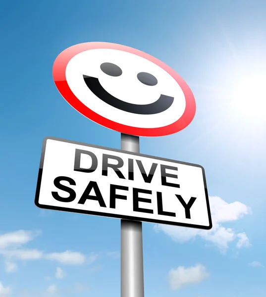 Safe driving concept. — Stock Photo, Image