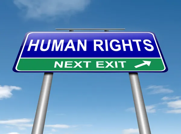 Human rights concept. — Stock Photo, Image