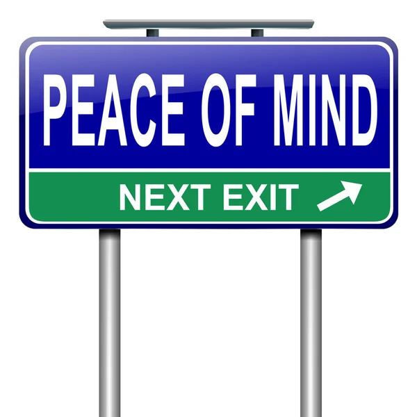Peace of mind. — Stock Photo, Image