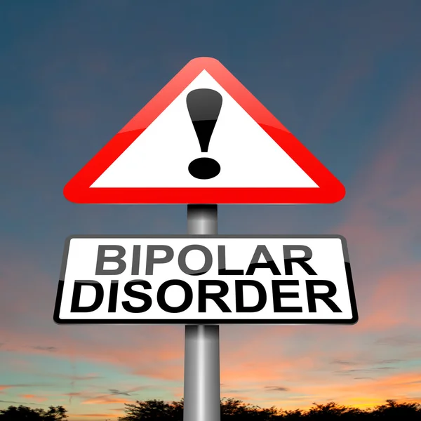 Bipolar bozukluk kavramı. — Stok fotoğraf