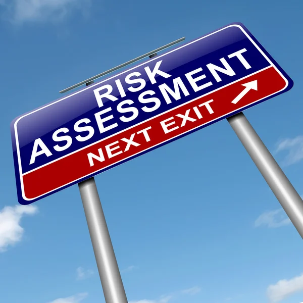 Risk assessment concept. — Stock Photo, Image