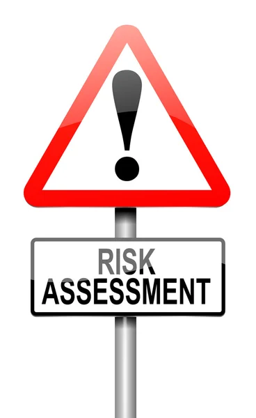 Concept d'évaluation des risques. — Photo