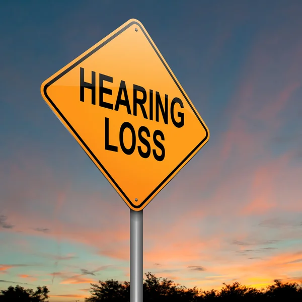 Hearing loss concept. — Stock Photo, Image