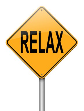 Relax concept. clipart