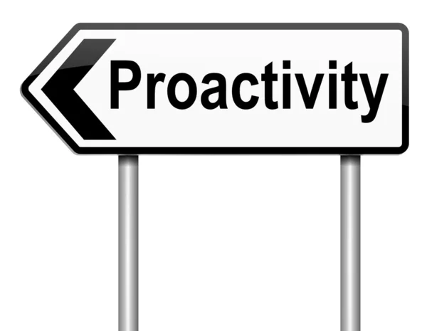 Proactive concept. — Stock Photo, Image