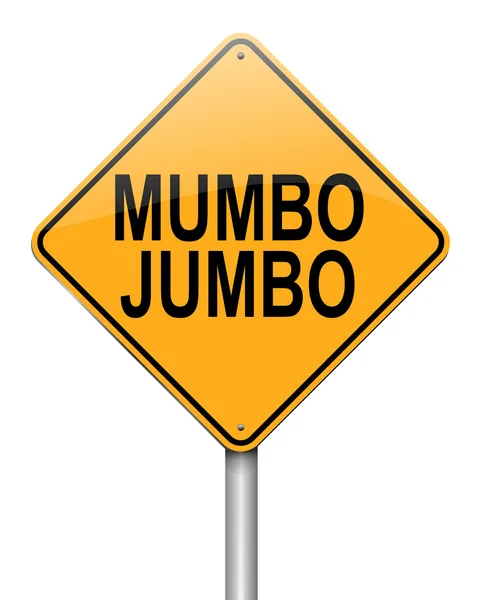 Mumbo concepto jumbo . — Foto de Stock