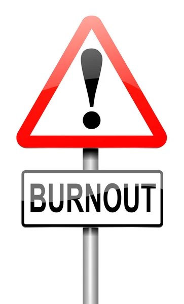 Burnout концепції . — стокове фото