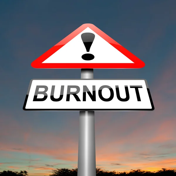 Conceito de burnout . — Fotografia de Stock