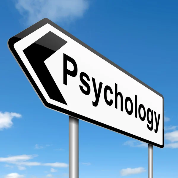 Concetto di psicologia . — Foto Stock