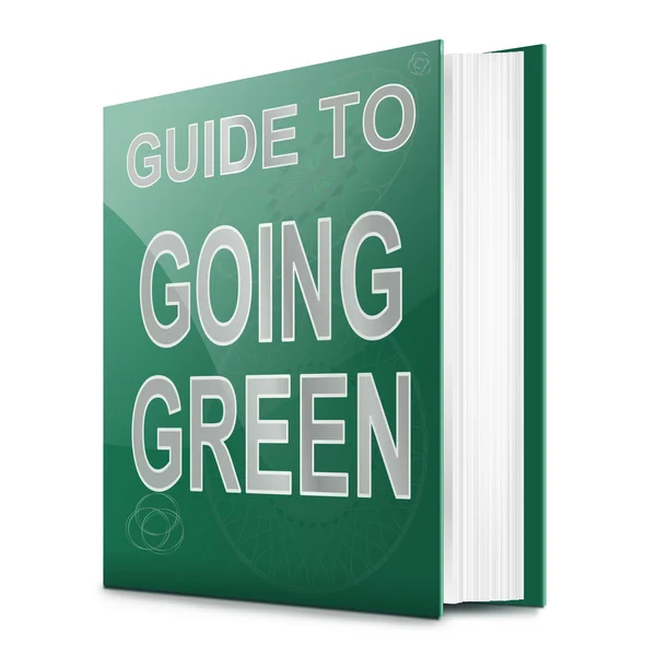 Megy zöld koncepció. — Stock Fotó