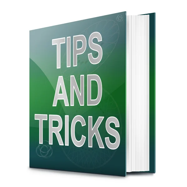 Tips en trucs concept. — Stockfoto