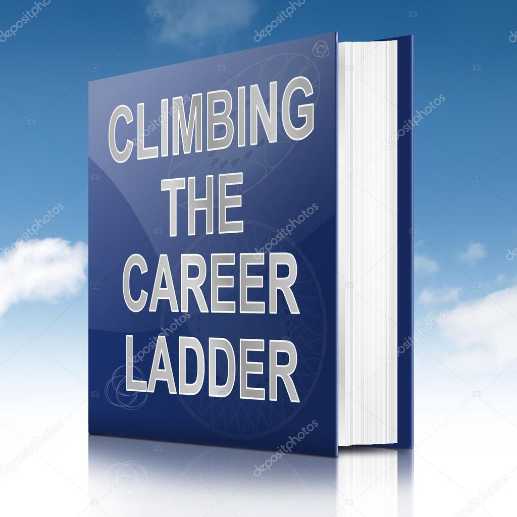 Career ladder concept.