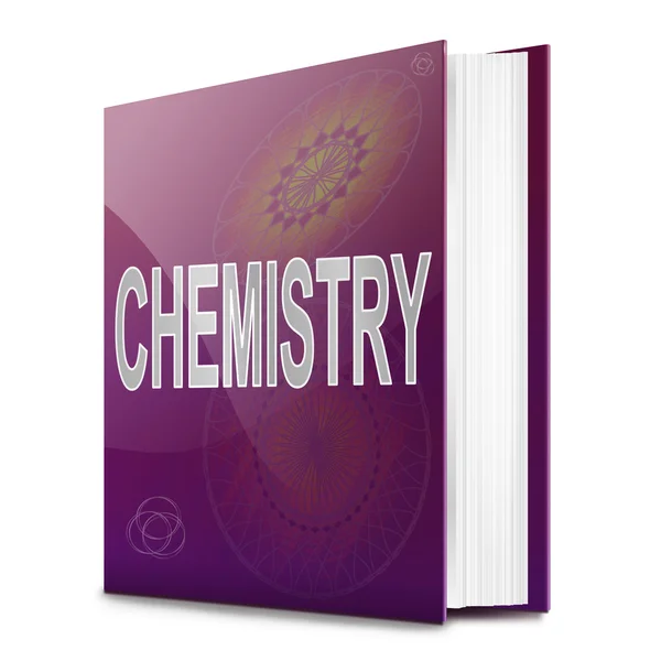 Chemia tekst książki. — Zdjęcie stockowe