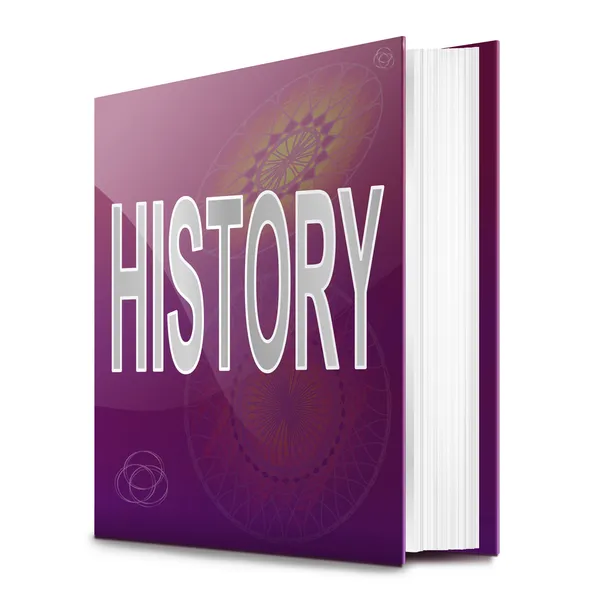 Történelem tankönyv. — Stock Fotó