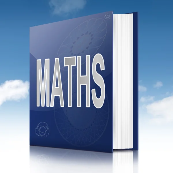 Libro di matematica . — Foto Stock