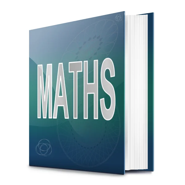 Livro de matemática . — Fotografia de Stock