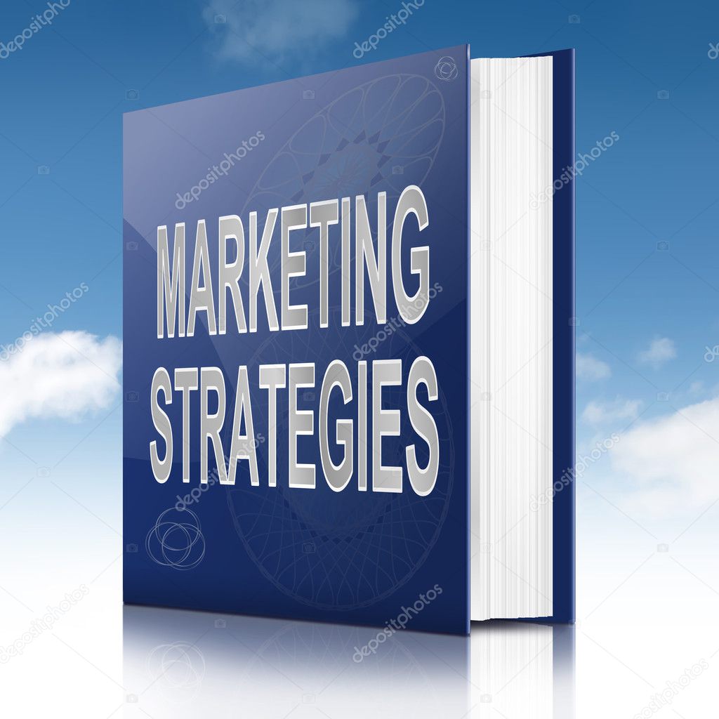 Marketing strategies concept.