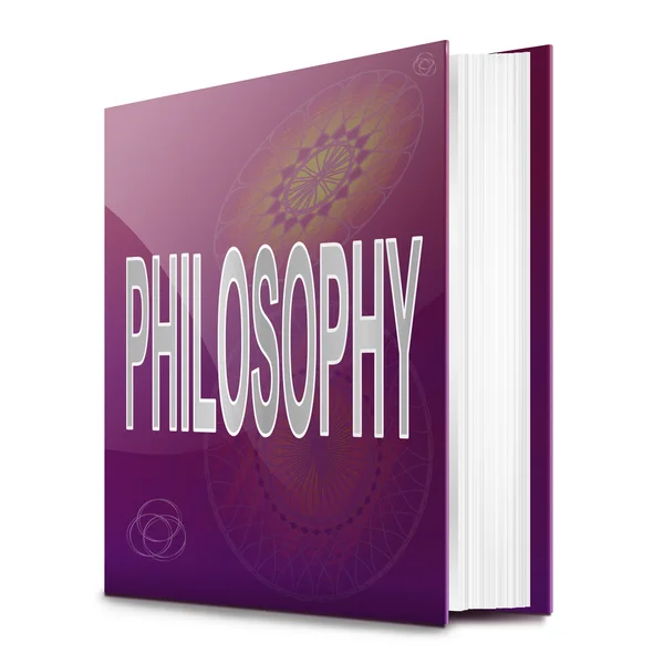 Philosophy text book. — Stock Photo, Image