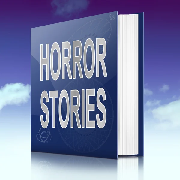 Horror történetek. — Stock Fotó