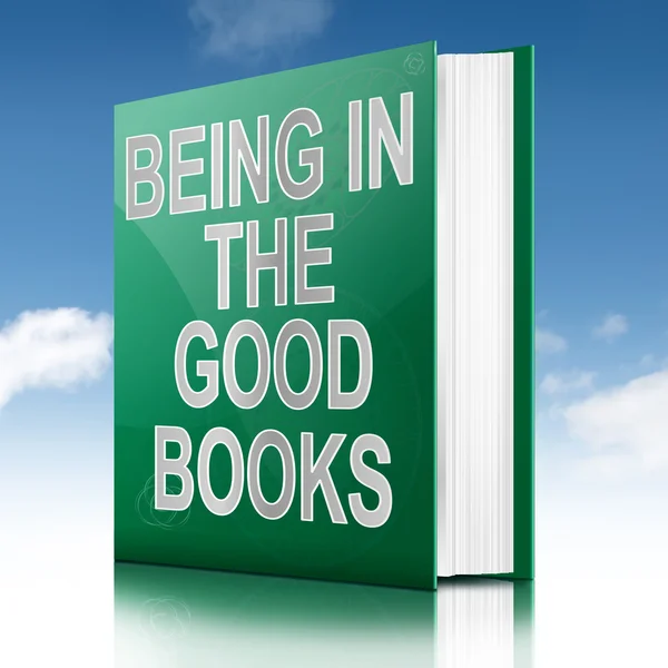 Il concetto dei buoni libri . — Foto Stock