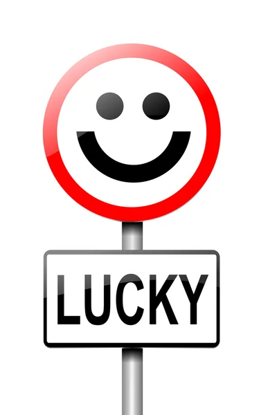 Lucky koncepce. — Stock fotografie