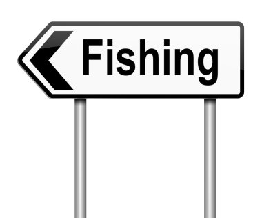Fishing concept.