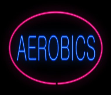 aerobik kavramı.