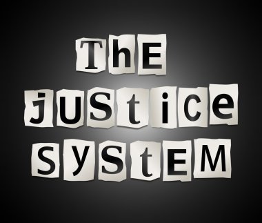 Adalet sistemi.