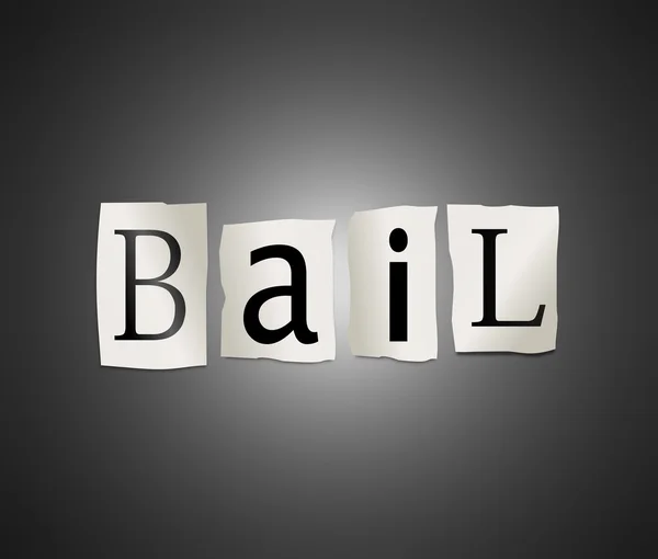 Bail concept. — Stock Photo, Image